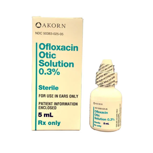 Ofloxacin 0.3% Otic Ear Drops